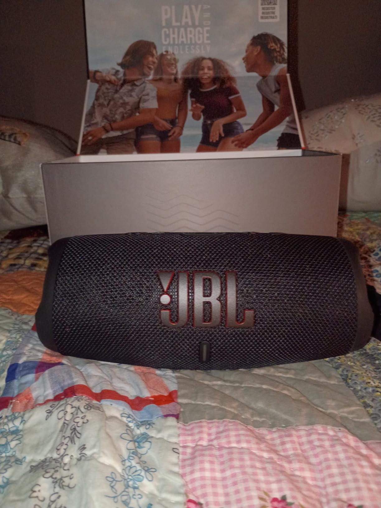 JBL CHARGE 5 - Portable Waterproof (IP67) Bluetooth Speaker with Powerbank USB Charge out, 20 hours playtime customer photo 1