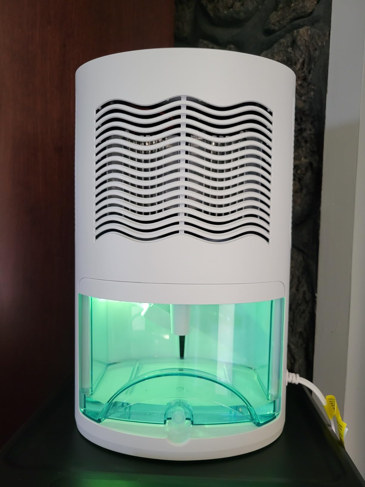 Dehumidifier 68oz(2000ml) Small Dehumidifier with Drain Hose for Up to 650 sq.ft Ultra Quiet Mini Portable Air for Home Basements Bathroom Bedroom Closet Kitchen RV customer photo 2