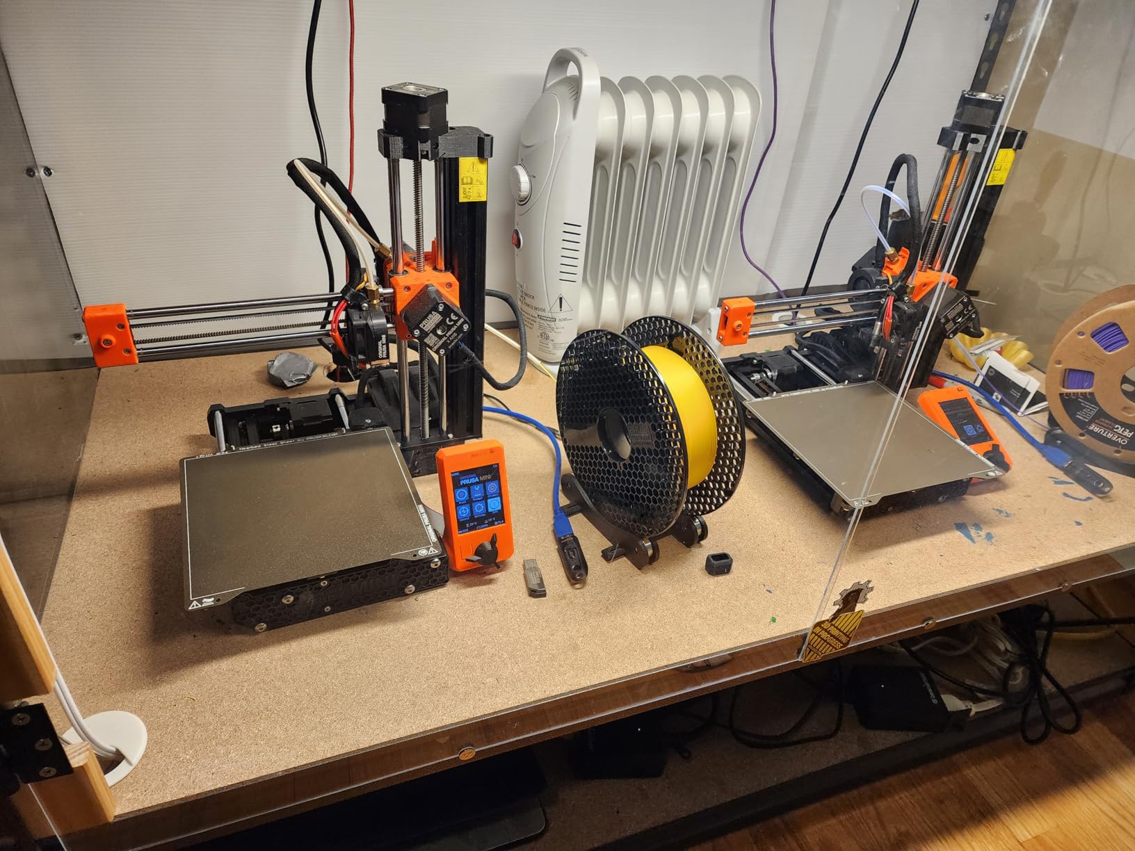 Prusa MINI+ Beginner-Friendly 3D Printer DYI Kit, Filament Sensor Included, Fun to Assemble, Removable Print Sheets, Filament Sample Included, Print Size 7×7×7 in. customer photo 1