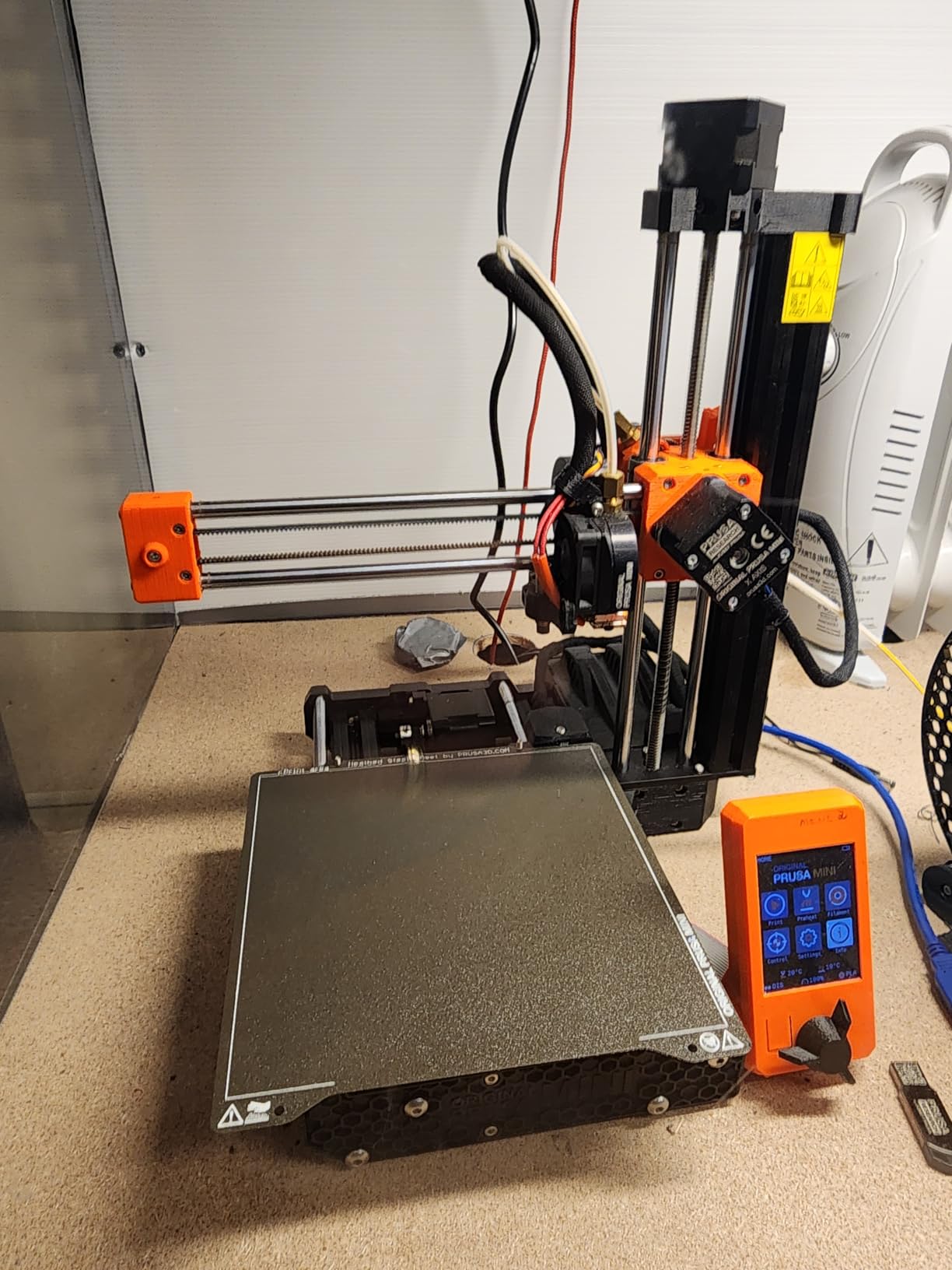 Prusa MINI+ Beginner-Friendly 3D Printer DYI Kit, Filament Sensor Included, Fun to Assemble, Removable Print Sheets, Filament Sample Included, Print Size 7×7×7 in. customer photo 2