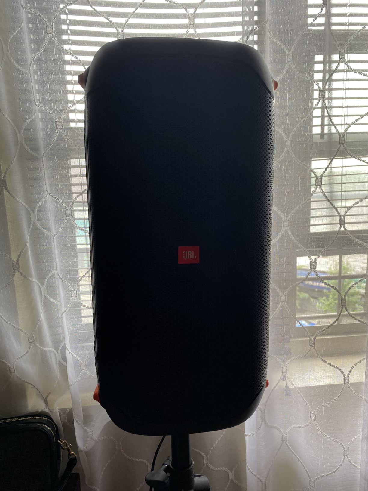 JBL PartyBox 110 - Portable Party Speaker with Built-in Lights, Powerful Sound and Deep Bass, Black customer photo 1