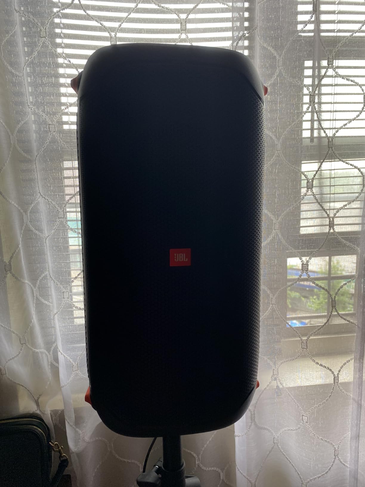 JBL PartyBox 110 - Portable Party Speaker with Built-in Lights, Powerful Sound and Deep Bass, Black customer photo 2