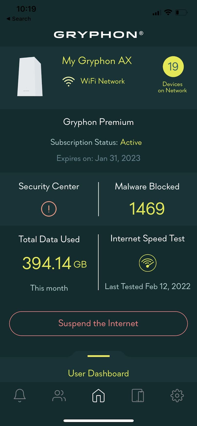 Gryphon AX - Ultra-Fast Mesh WiFi 6 Parental Control Router with Advanced Content Filters & Next-Gen Firewall customer photo 1