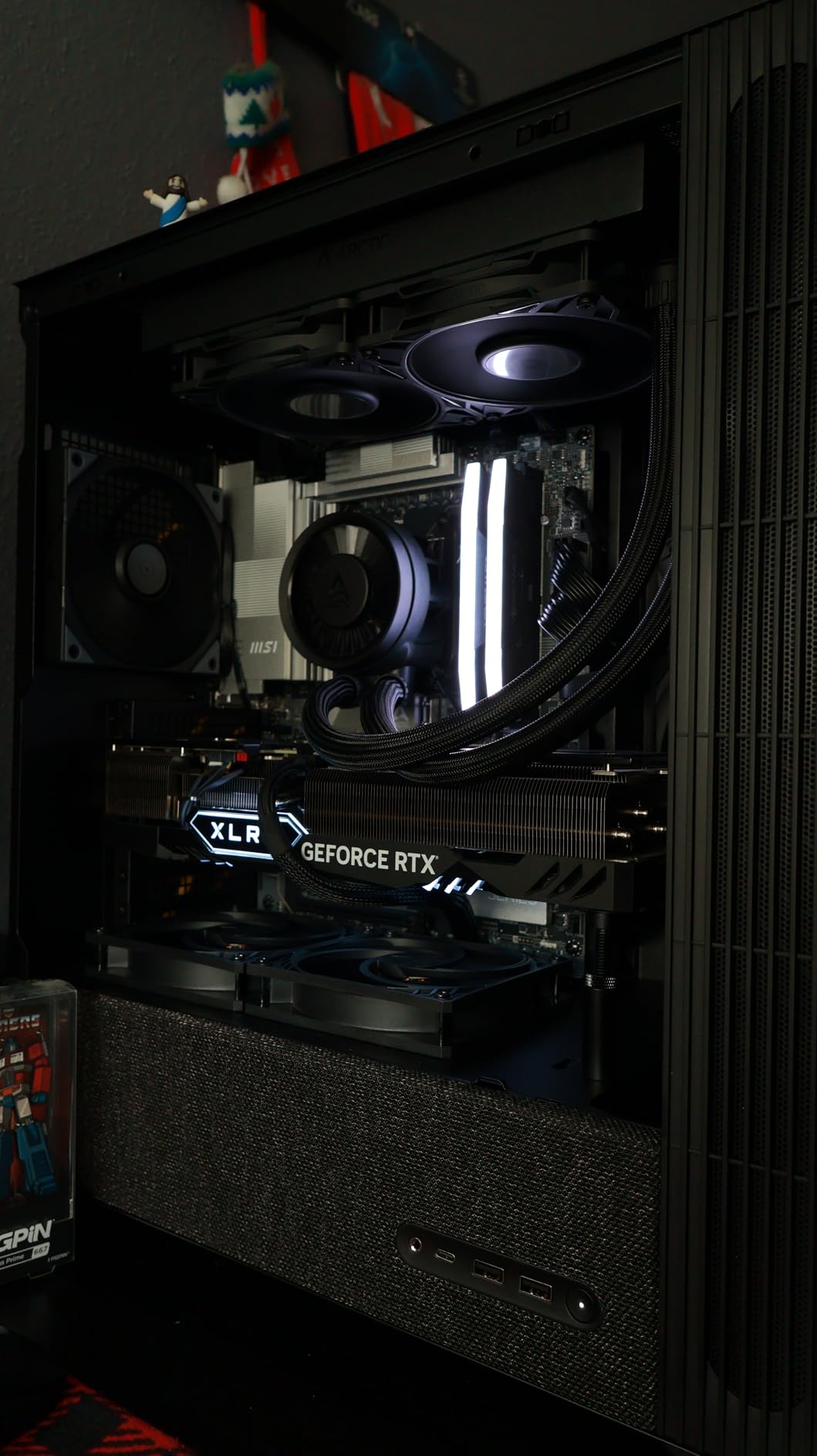 Graphics Card GPU Brace Support, Video Card Sag Holder Bracket, GPU Stand (L, 74-120mm) customer photo 2