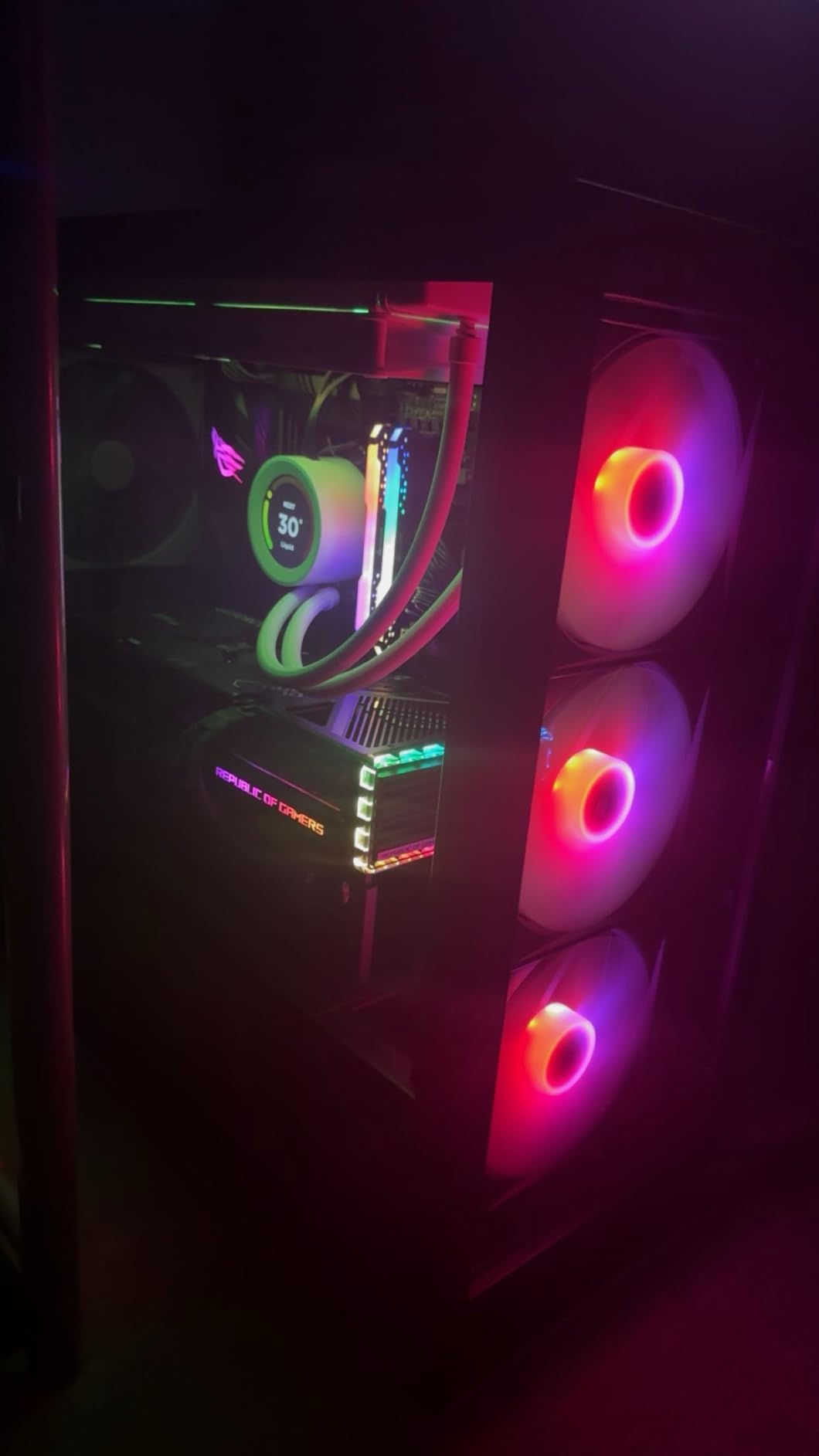 Asus ROG Strix B550-F Gaming WiFi II AMD AM4 (3rd Gen Ryzen) ATX Gaming Motherboard (PCIe 4.0, WiFi 6E, 2.5Gb LAN, BIOS Flashback, HDMI 2.1, Addressable Gen 2 RGB Header and Aura Sync) customer photo 11
