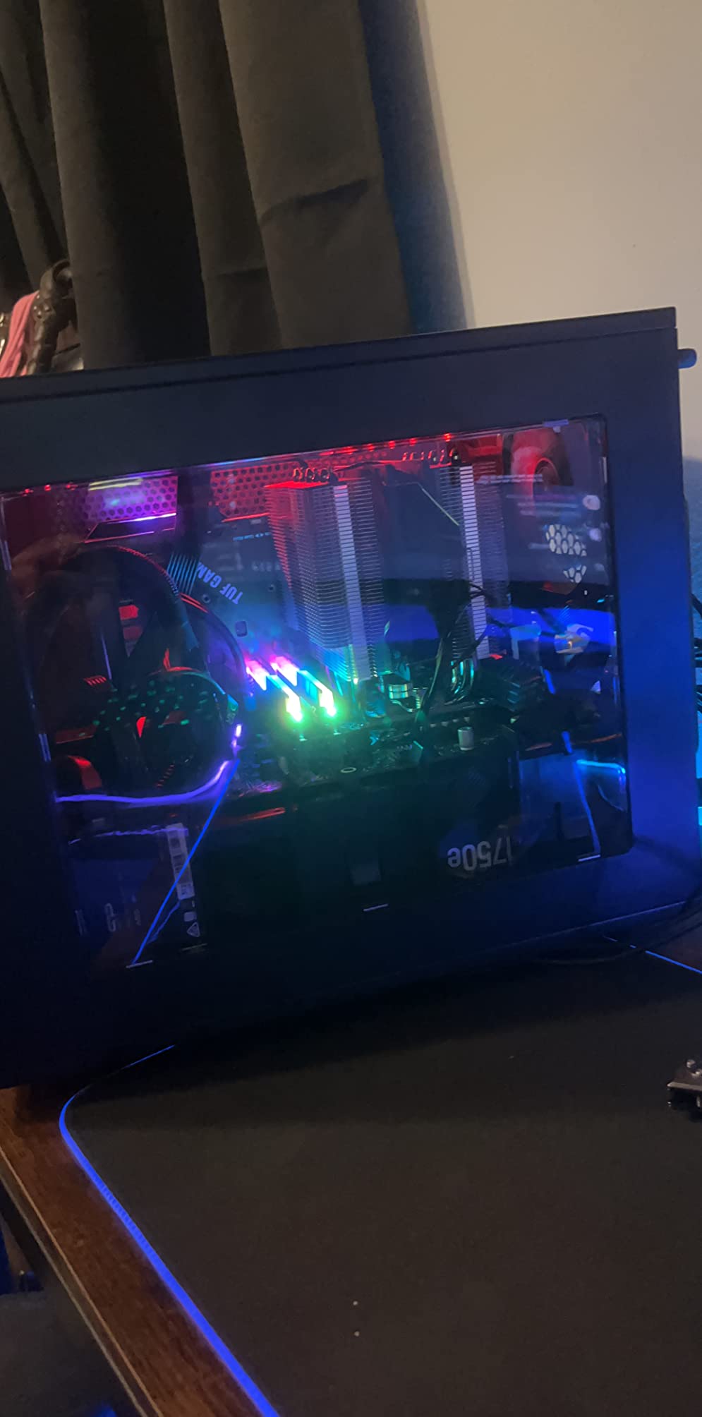 ASUS TUF Gaming NVIDIA GeForce RTX 3060 Ti V2 OC Edition Graphics Card (Renewed) customer photo 1