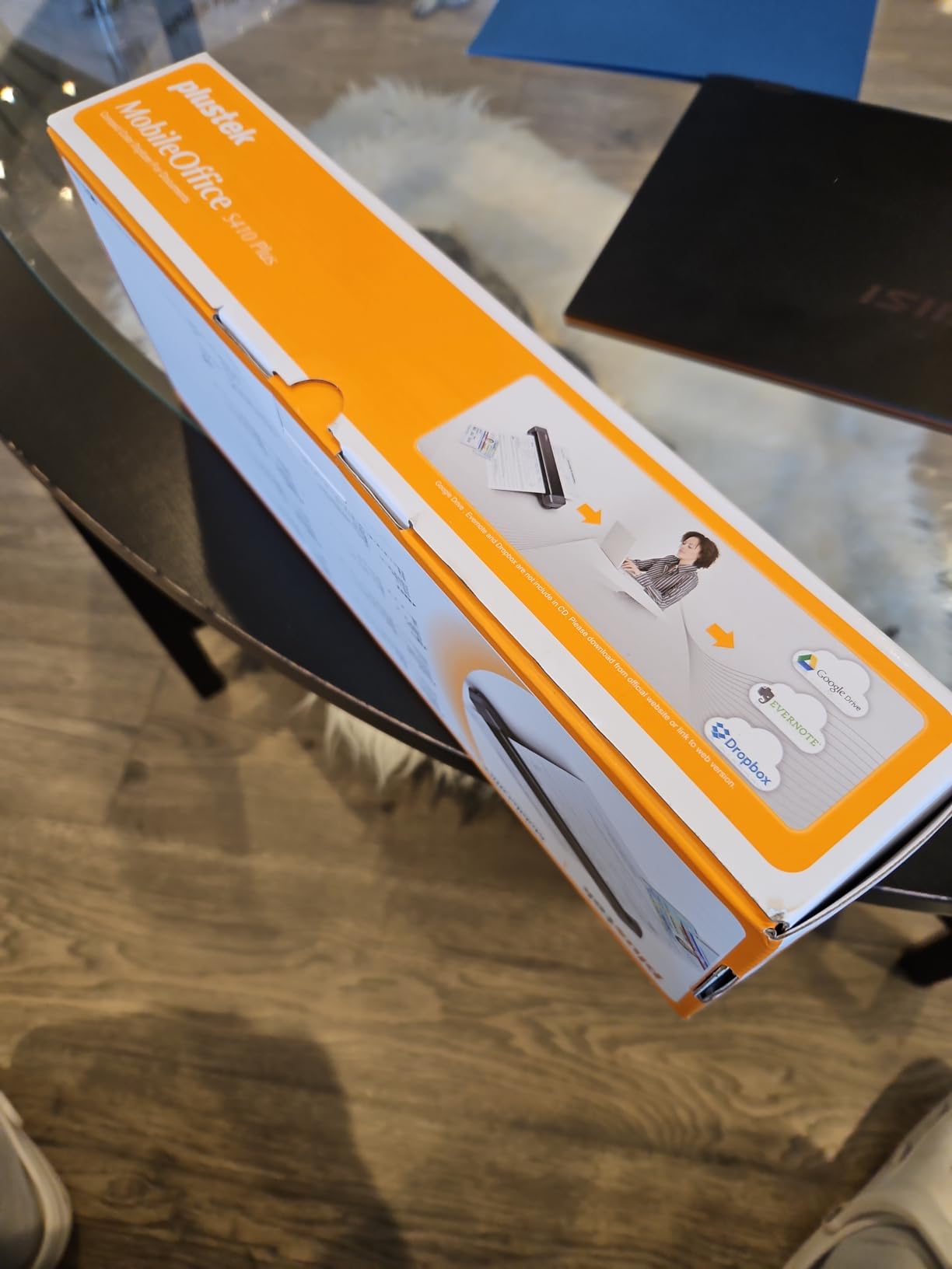 Plustek Mobile Scanner S410 Plus - Portable Sheet-Fed Document Scanner - for Windows 7 / 8 / 10 / 11, Featuring Button-Free Scanning with Included OCR Software customer photo 1