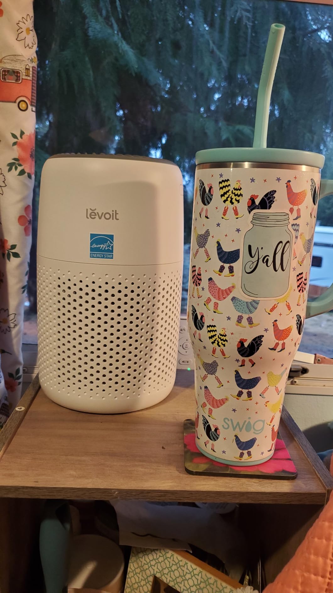 LEVOIT Air Purifiers for Bedroom Home Dorm, AHAM VERIFIDE, 3-in-1 Filter Cleaner With Aroma Pad, Filters Smoke, Allergens, Pet Dander, Odor, Dust, Office, Desktop, Core Mini-P, Black customer photo 2