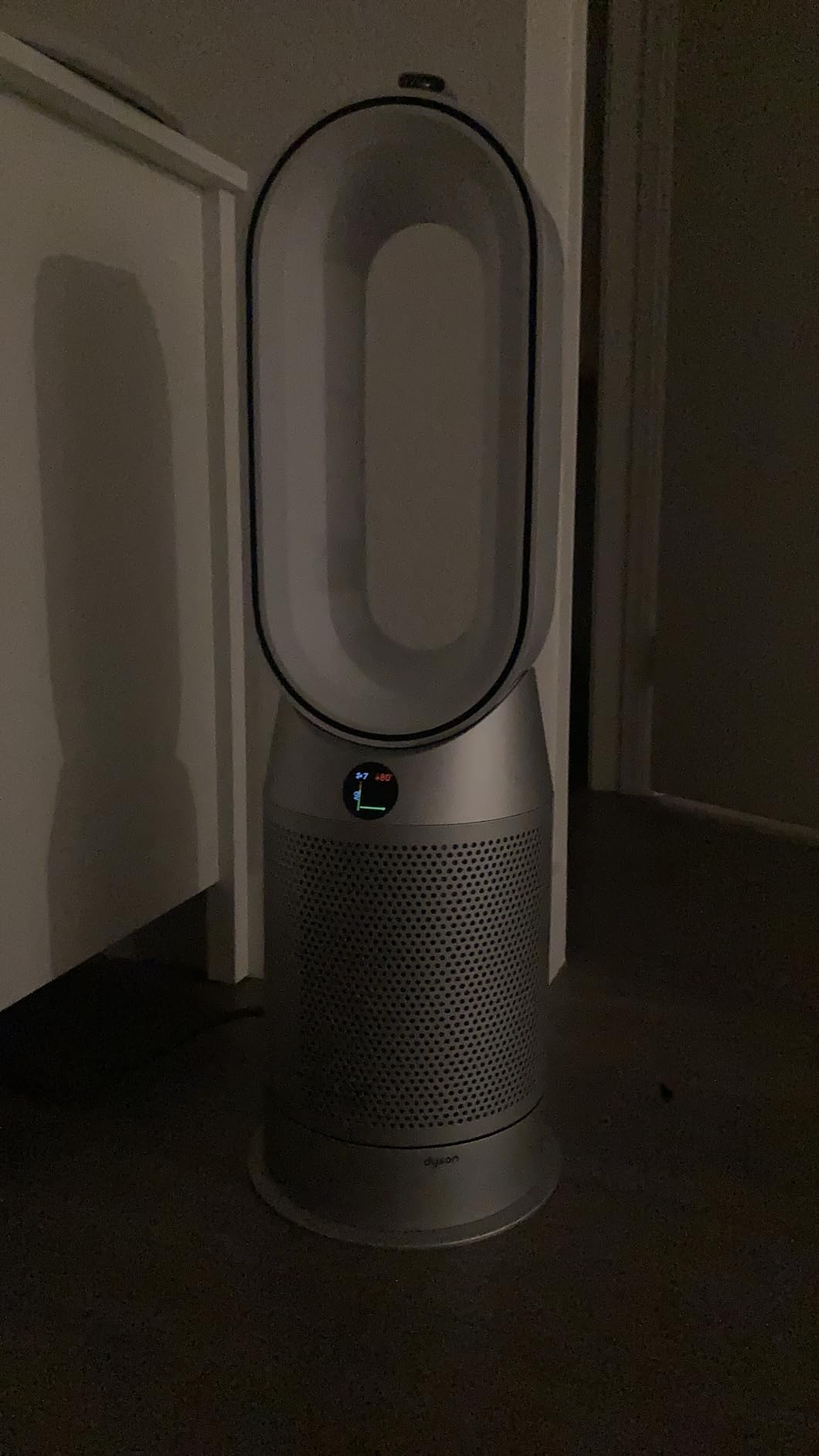 Dyson Purifier Hot+Cool HP07 Air Purifier, Heater, and Fan - White/Silver, Large customer photo 2