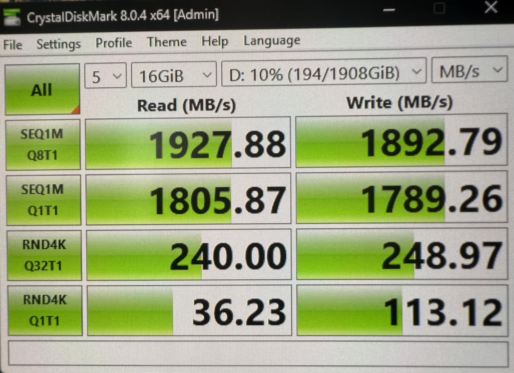 PNY Pro Elite V2 1TB USB 3.2 Gen 2x1 Type-C Portable Solid State Drive (SSD), PSD0CS2160-1TB-RB customer photo 1