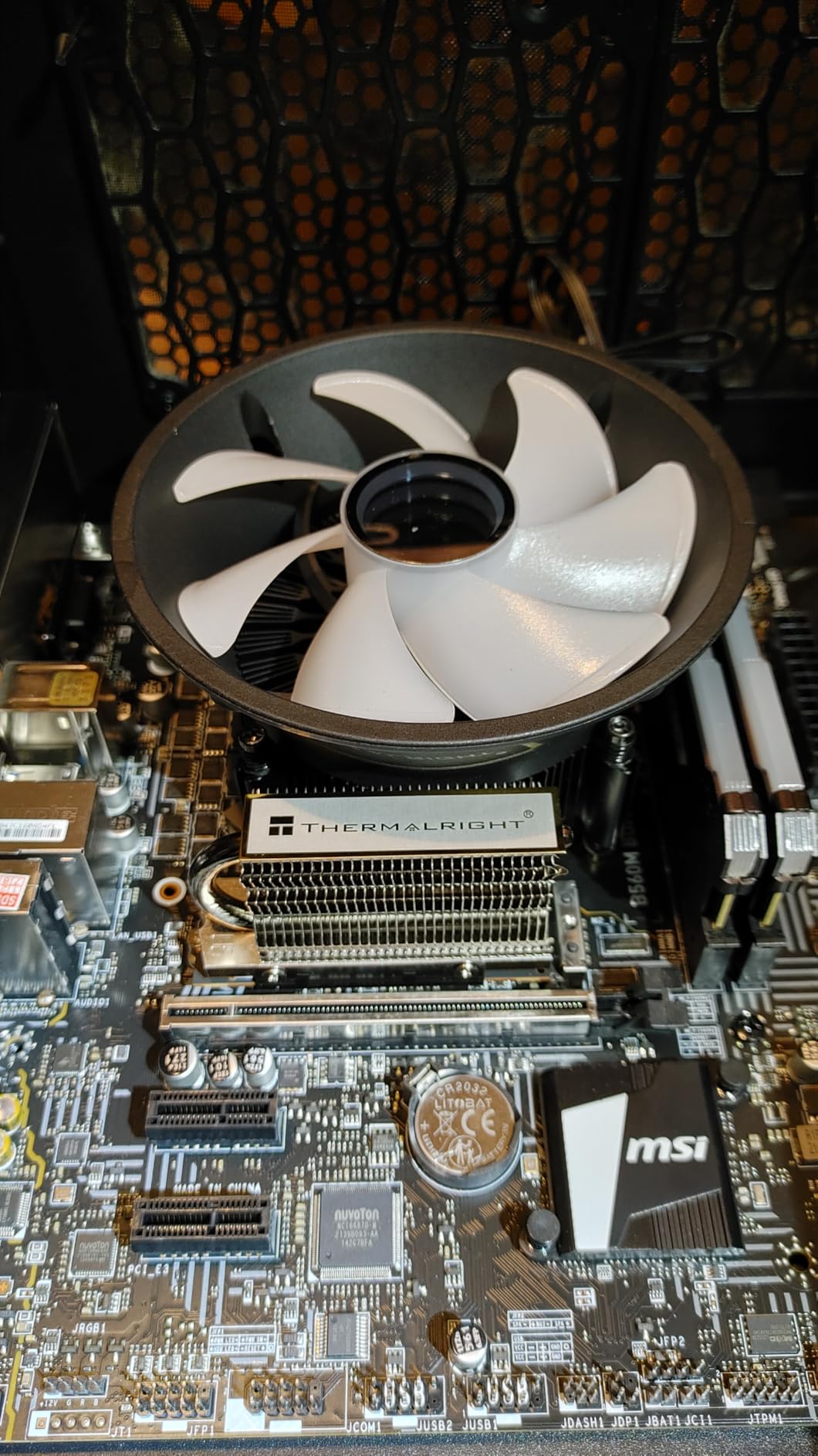 Thermalright HR09 2280 SSD Heatsink Cooler, Double-Sided Heat Sink Cooling, with Thermal Silicone Pad for M.2 SSD Computer and PC Cooler customer photo 2