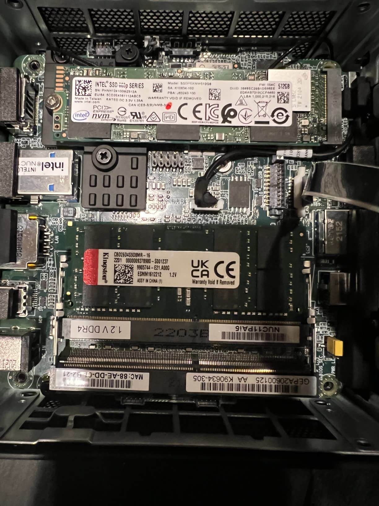 Intel NUC 13 Pro, For ASUS NUC13ANHi5 Pro Arena Canyon Mini PC, 13th Core i5-1340p, 16GB RAM & 512GB SSD, Win 11 Pro, Support 4K Quad Display, WiFi 6, VESA/Home/Business Mini Desktop Computer (NUC13ANH) customer photo 2