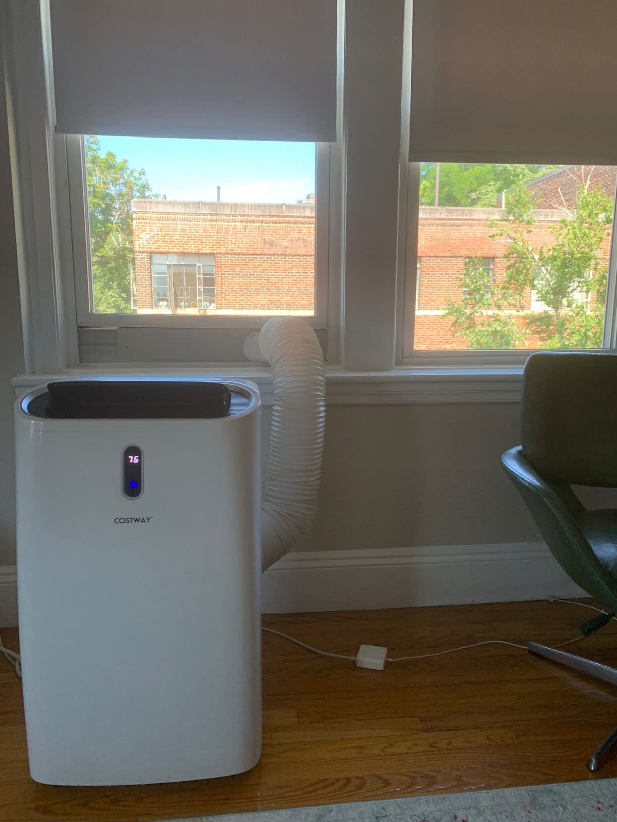 Portable Air Conditioner, 14000 BTU AC Unit with Cool, Fan, Heat & Dehumidifier, Alexa Voice-Enabled, with WiFi Smart App Control,Cools up to 700 Sq. Ft customer photo 1