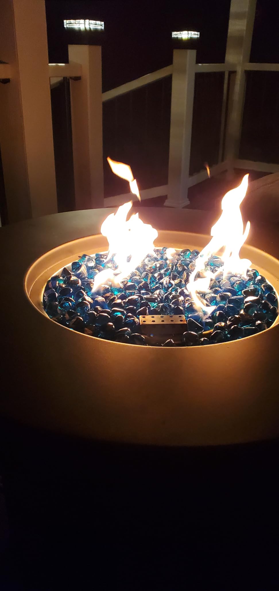 BALI OUTDOORS 50000 BTU Propane Fire Pit for Outdoor, 30 in Fire Pit Table Outdoor, Round Firepits for Outside Backyard, Patio customer photo 1