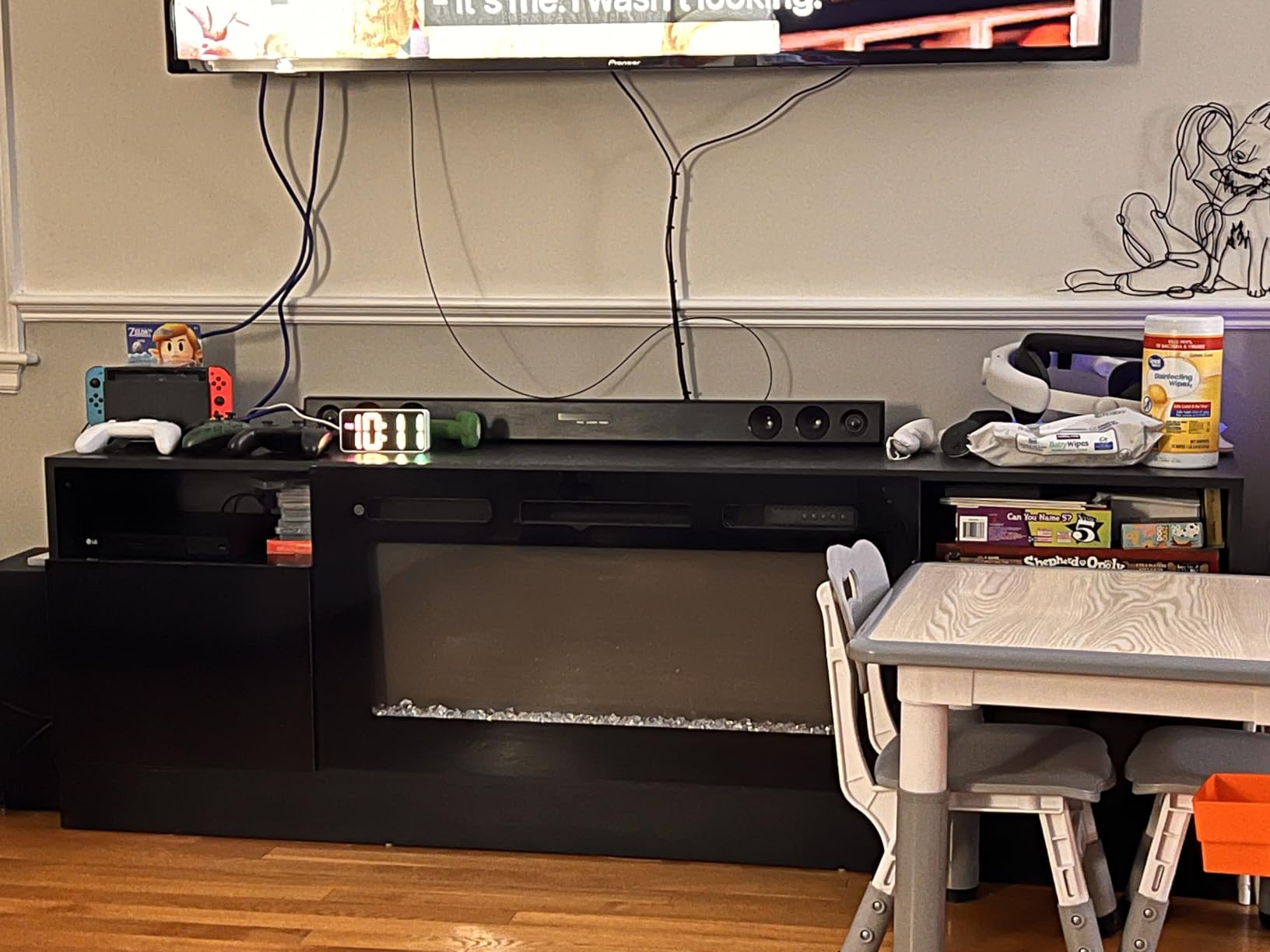 oneinmil Fireplace TV Stand with 36