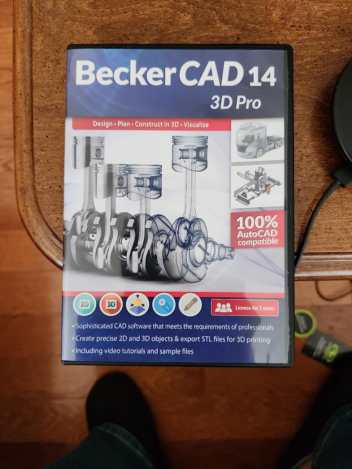 CAD software compatible with AutoCAD and Windows 11, 10, 8 - BeckerCAD 3D PRO for 3D printing, home design, architecture, engineering and more customer photo 2