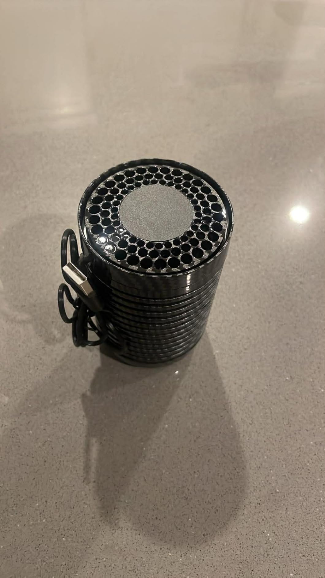 Car Air Purifier, Air Purifier for Car with True HEPA Filter Clean Air,Eliminate Dust,Odor,Portable Car Accessories Built-in Air Freshener and Perfume Diffuser for Traveling, Home, Office Use customer photo 1