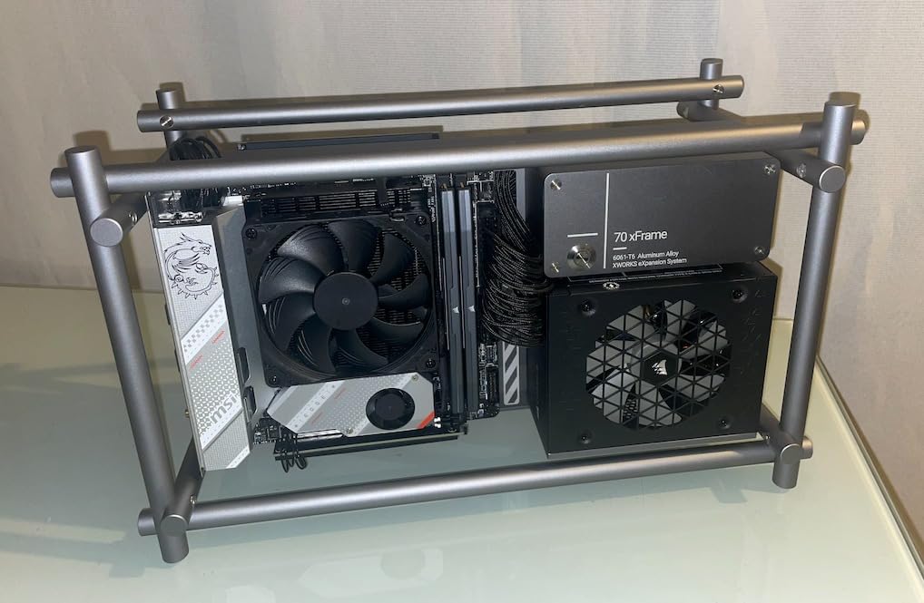 Noctua NH-L9a-AM5 chromax.Black, Premium Low-Profile CPU Cooler for AMD AM5 (Black) customer photo 2