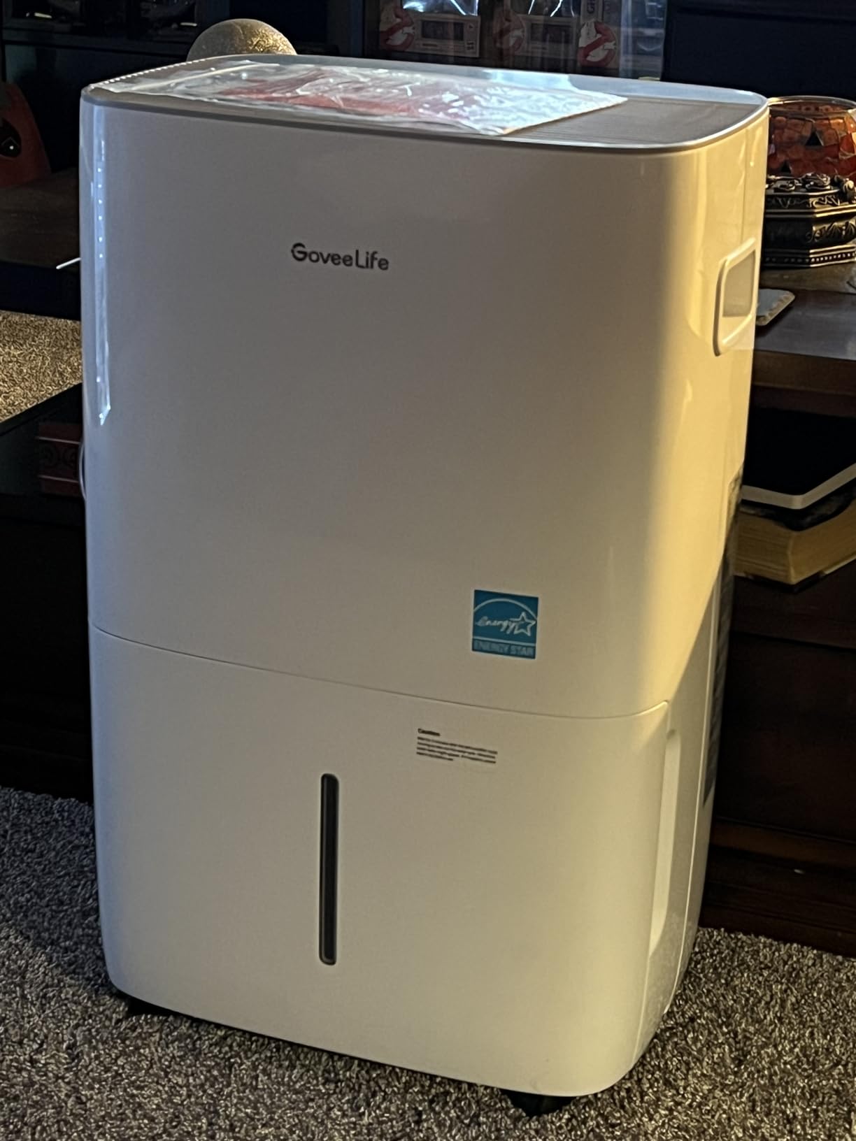 GoveeLife Dehumidifier for Home 4,500 Sq.Ft, 50 to 137 Pint Smart Auto Humidity Control, Drain Hose, 2.0Gal Bucket, Compressor Dehumidifiers for Basement customer photo 2