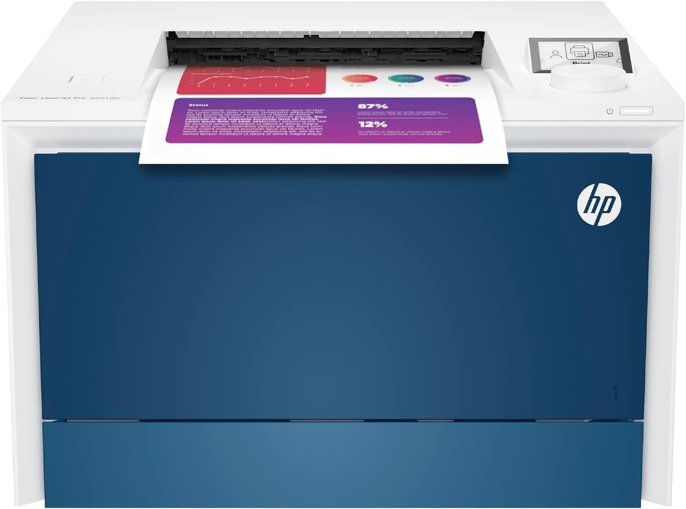 HP Color LaserJet Pro 4201dw Wireless Color Laser Printer, Best-for-Office (4RA86F) customer photo 2