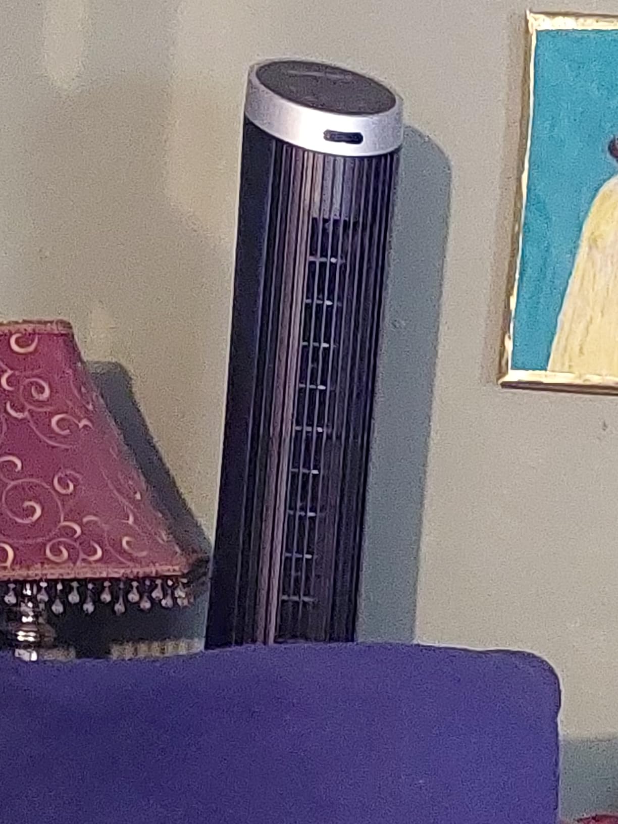 OmniBreeze Digital Electric Tower Fan, with Remote Control, LED Display, Standing Bladeless Floor Fans Cooling and Quite Indoor Living Room Bedroom use (36 Inch) customer photo 1
