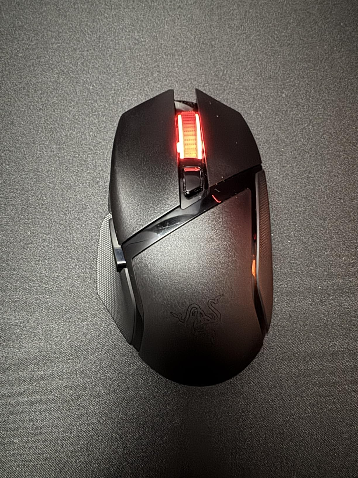 Razer Basilisk V3 X HyperSpeed Customizable Wireless Gaming Mouse: Mechanical Switches Gen-2-5G Advanced 18K Optical Sensor - Chroma RGB - 9 Programmable Controls - 285 Hr Battery - Classic Black customer photo 1