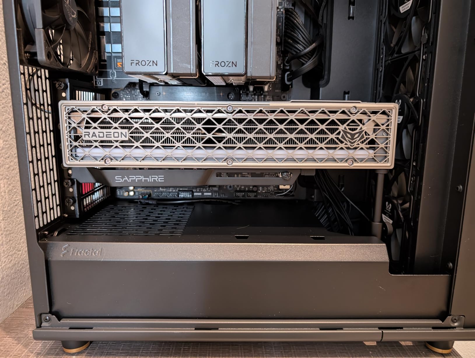 Tall GPU Support Bracket - Heavy Duty Adjustable GPU Anti Sag Holder & Support Stand for Graphics Card, 4.53
