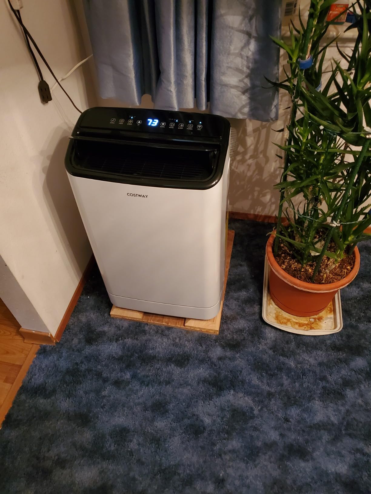 15000 BTU Portable Air Conditioner, with Heat, Auto Swing 4-in-1 AC Unit for Rooms up to 800 Sq.Ft, with Built-in Dehumidifier, 24H Timer, Remote Control/APP Control & Window Kit(15000 BTU) customer photo 1