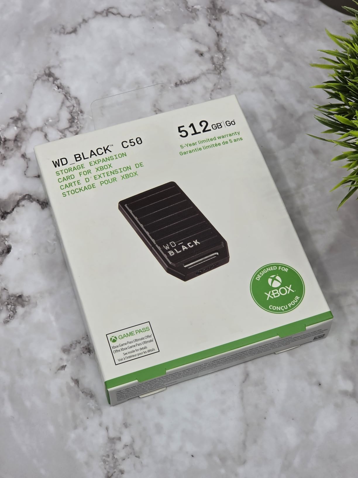 WD_Black 1TB C50 Storage Expansion Card, Officially Licensed for Xbox - Quick Resume, Plug & Play, NVMe SSD Expansion for Xbox Series X|S (WDBMPH0010BNC-WCSN) customer photo 2