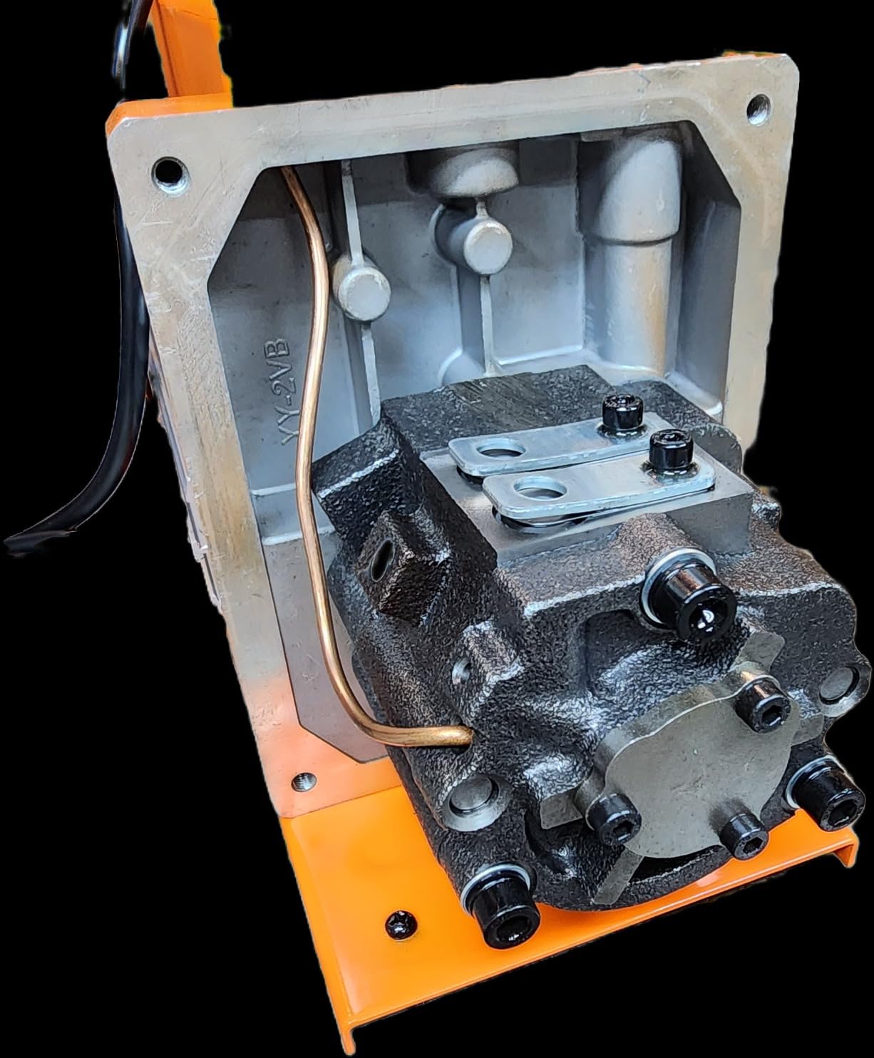 VEVOR 5 CFM 2 Stage Rotary Vane Vacuum Pump 1/2 HP Air Vacuum Pump Sparkless Motor Not only for R22 R410a but Also R32 R1234yf Systems for HVAC/Auto Repair&Maintenance Resin Degassing Two Oil Bottles customer photo 1