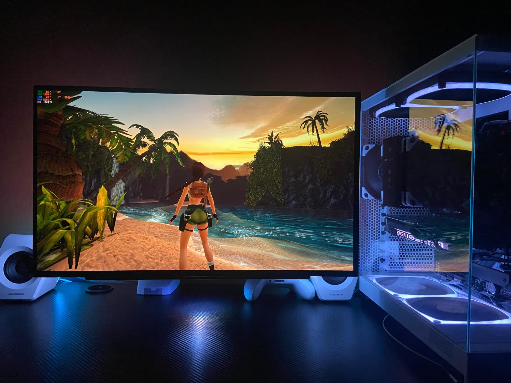 NZXT H6 Flow | Compact Dual-Chamber Mid-Tower Airflow Case | Panoramic Glass Panels | High-Performance Airflow Panels | Includes 3 x 120mm Fans | Cable Management | White customer photo 2