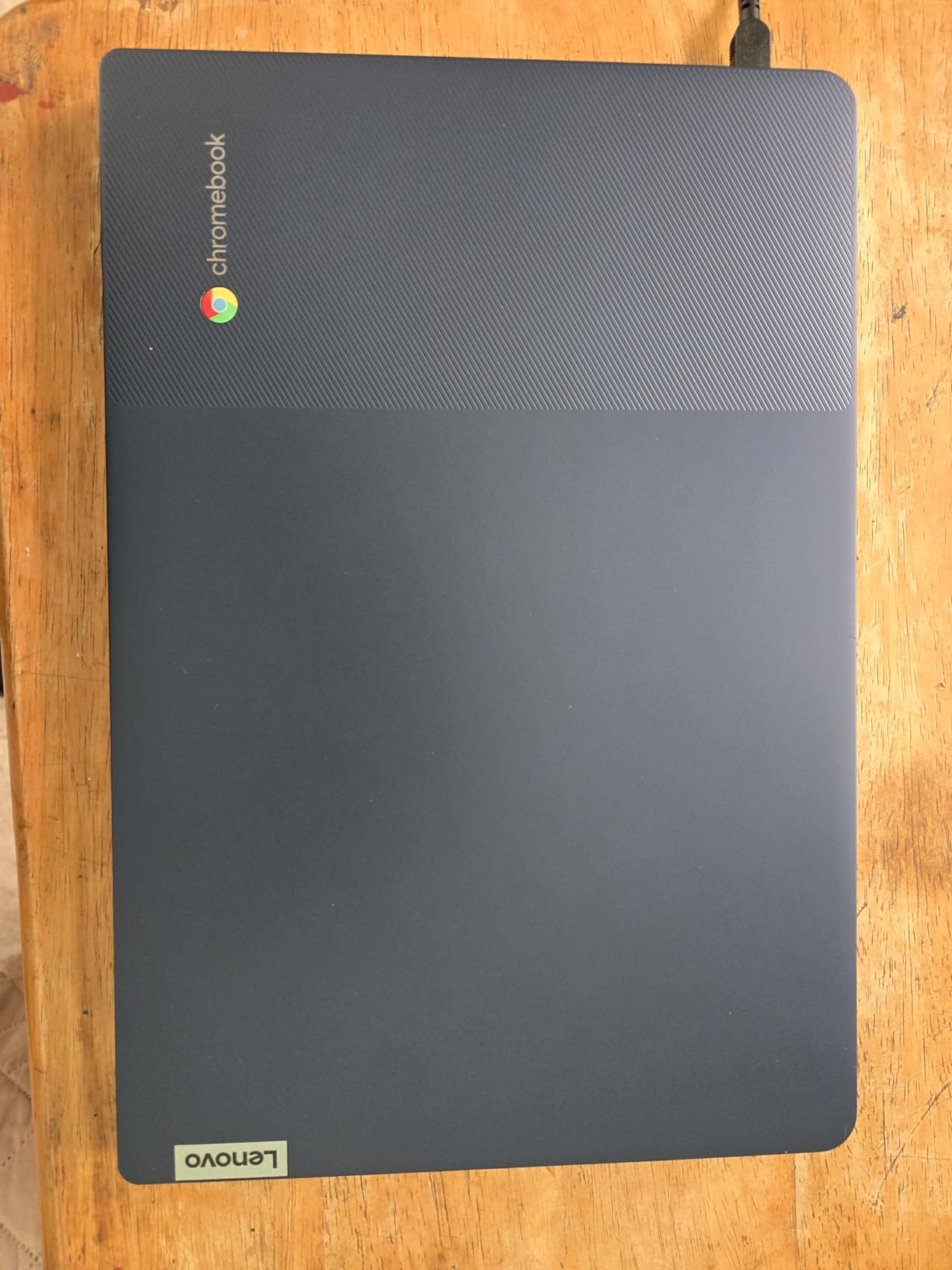 Lenovo Flagship Chromebook, 14'' FHD Touchscreen Slim Thin Light Laptop Computer, 8-Core MediaTek Kompanio 520 Processor, 4GB RAM, 64GB eMMC, WiFi 6,Chrome OS, Abyss Blue customer photo 1