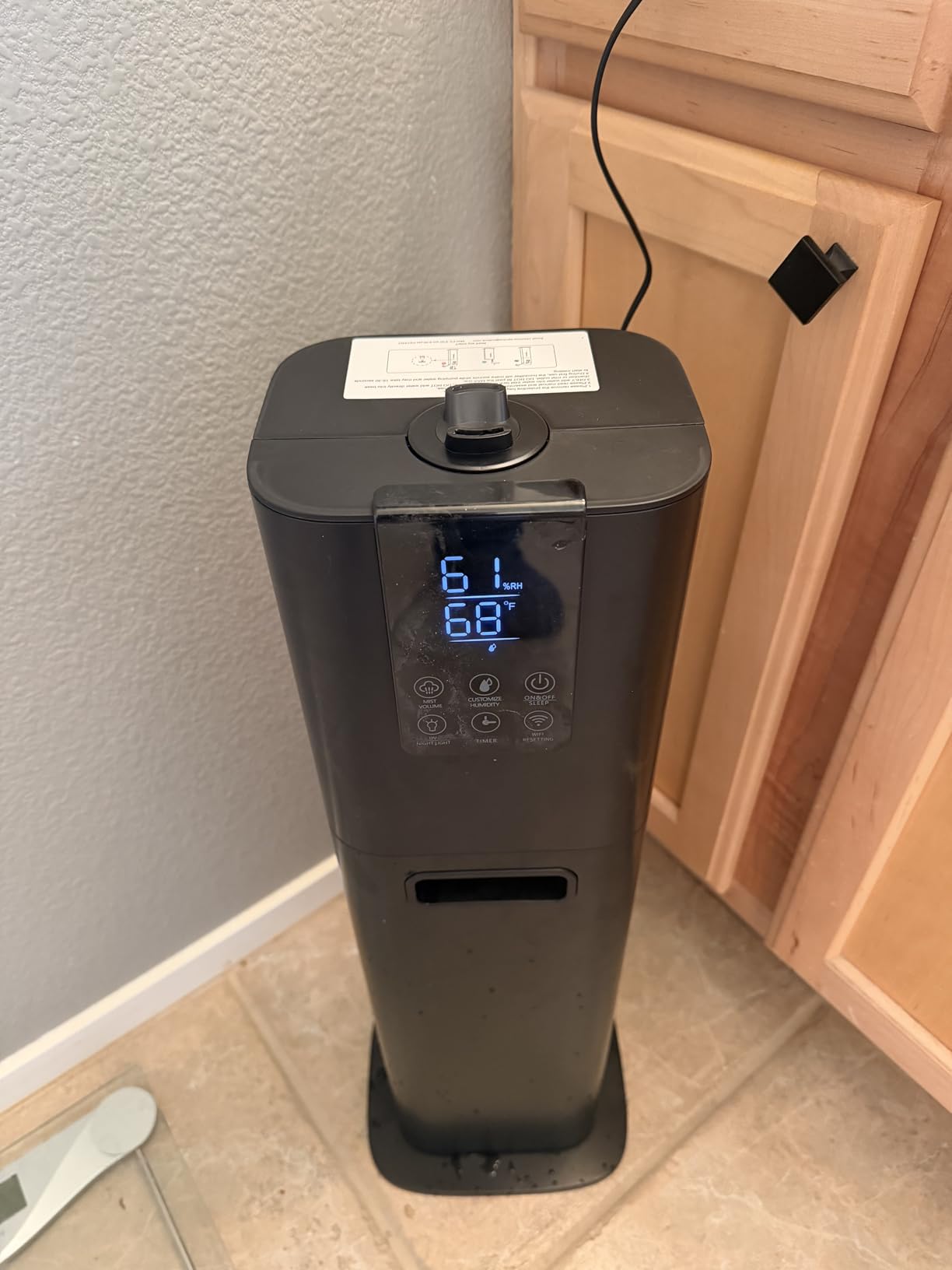 Honovos Smart Humidifiers Large Room Bedroom Home, 2.11Gal(8L) Quiet Top Fill Cool Mist Humidifier, Smart App & Remote Control, 3 Speed Humidifier with 360° Nozzle, Humidity Setting for Baby Office customer photo 1