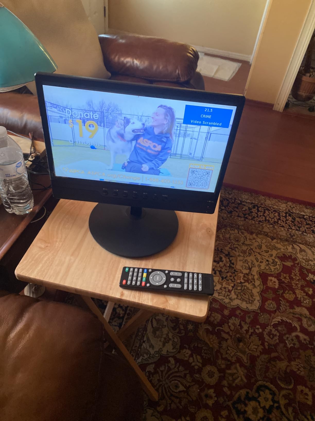 othoig 14inch Small Portable TV with Rechargeable Battery-Digital ATSC Tuner-Antenna-and USB/HDMI/AV Slot in,Car-12 Volt/AC- for Kitchens,RVs and Camping(NO with WiFi/Bluetooth/Satellite) customer photo 2