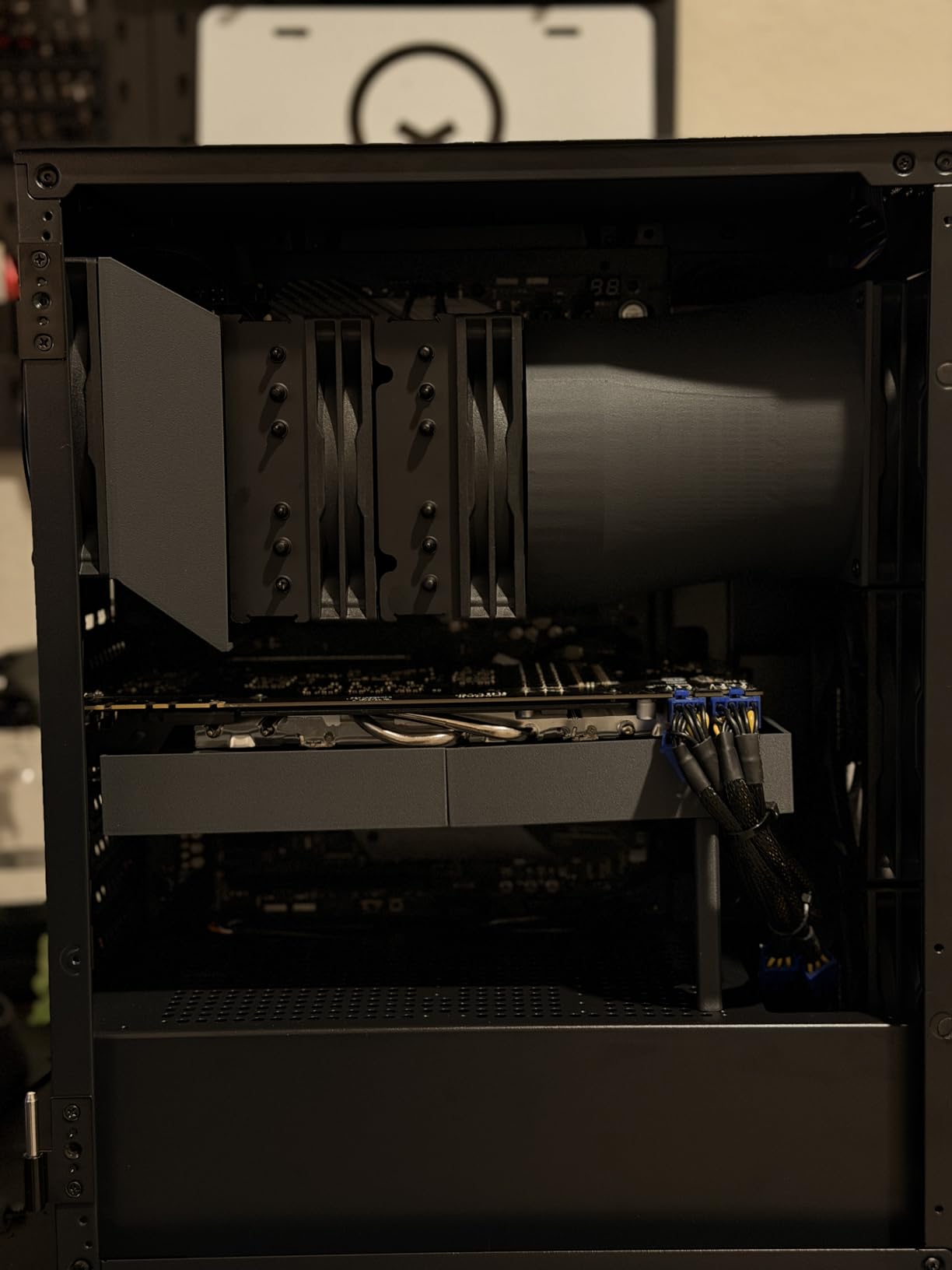 DARKROCK 3-Pack 120mm Black Computer Case Fans High Performance Cooling Low Noise 3-Pin 1200 RPM Hydraulic Bearing Quiet Long life Up to 30,000 hours 5 Years After-sales Service customer photo 2