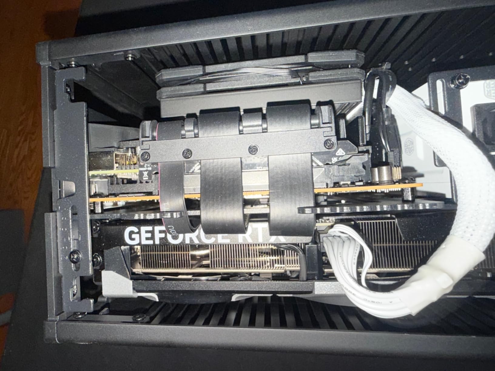 ID-COOLING IS-67-XT Black 67mm Height Low Profile CPU Cooler 6 Heatpipes CPU Air Cooler for HTPCs, ITX, and Small Form Factor Builds, 120x15mm Slim Fan, Support Intel LGA1700/1200/115X, AMD AM5/AM4 customer photo 1