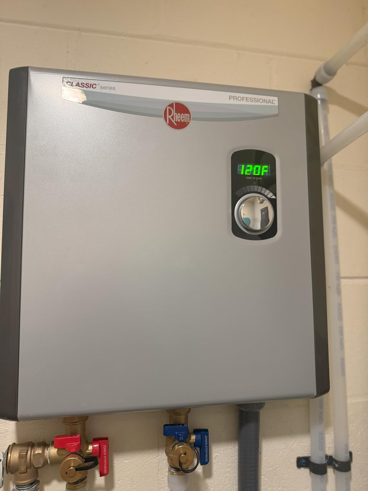 Rheem 3.5kW 120V Point of Use Thermostatic Tankless Electric Water Heater customer photo 1