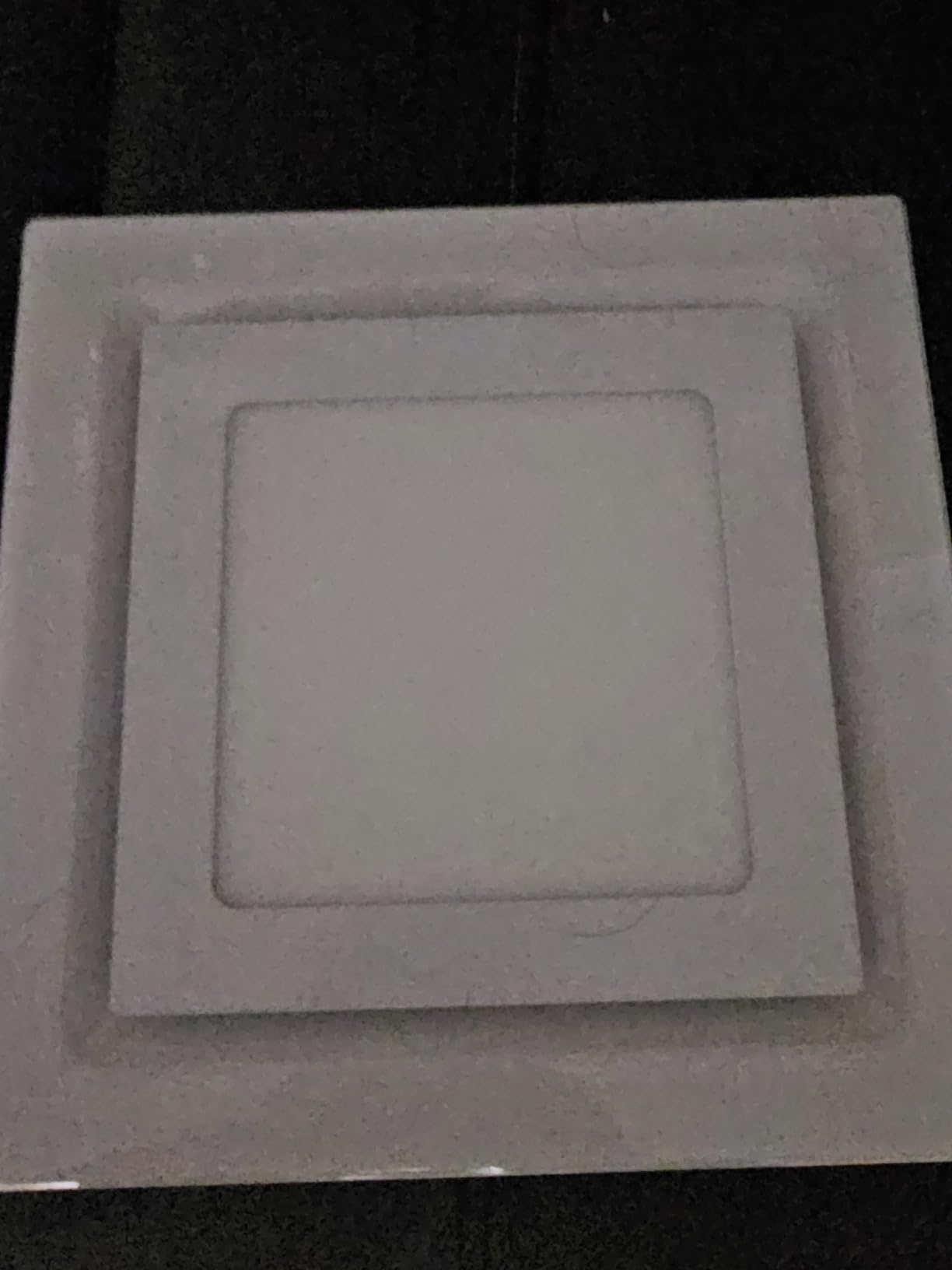 FEITON Bathroom Exhaust Fan with LED Light, 110 CFM 1.0 Sones Ultra Quiet Ceiling Ventilation Fan, Fits Standard 8x8 Inches Ceiling Cutout, 6500K Daylight, Built-in Junction Box, Square, 4 Inch Duct customer photo 2