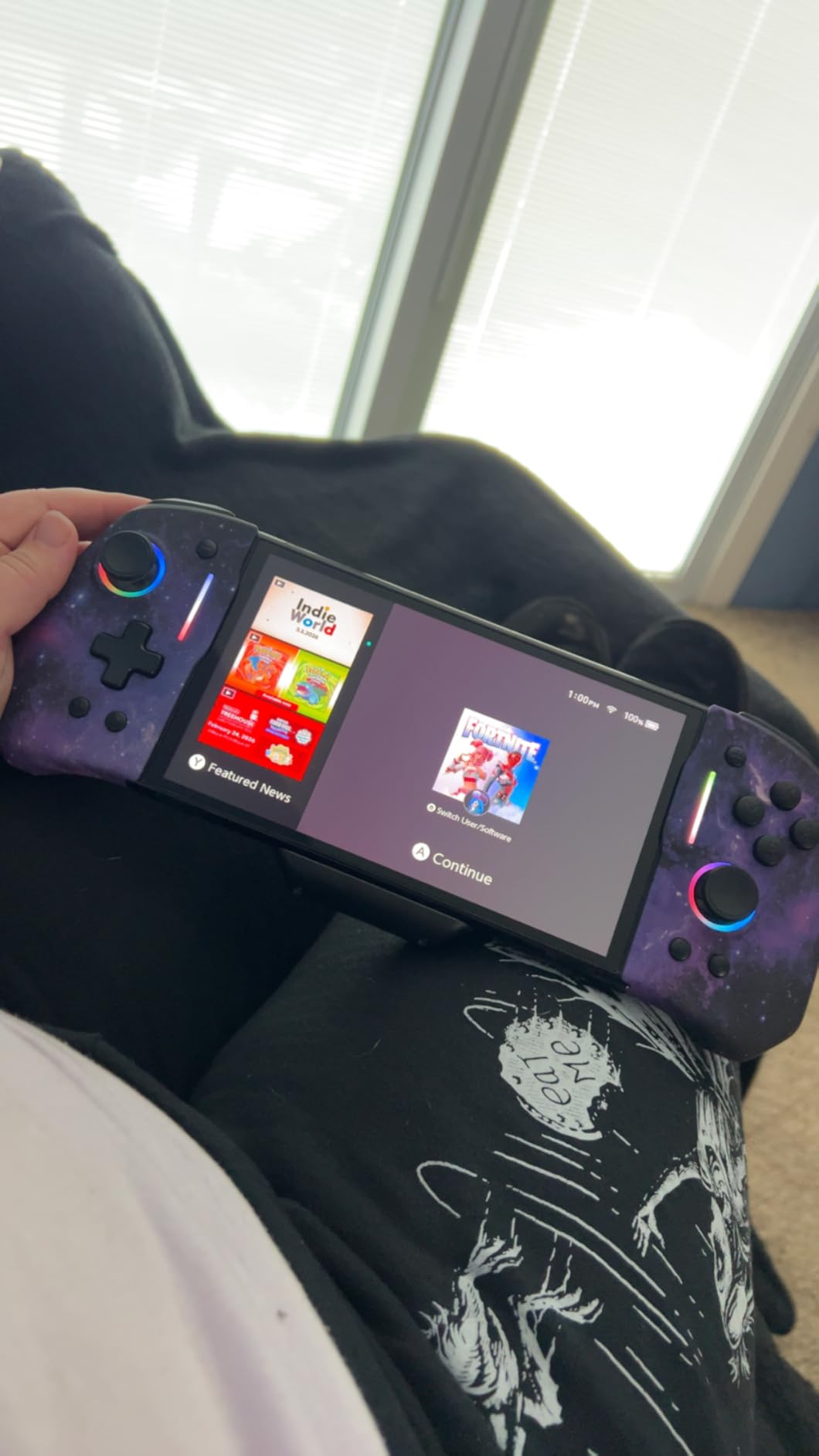 NexiGo Hall Effect Gripcon (No Drift, No Deadzone) with Hall Sensing Joystick for Nintendo Switch/Switch OLED, Ergonomic Handheld Mode, 6-Axis Gyro, Mapping Function customer photo 1