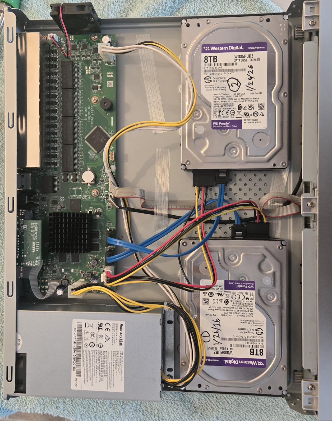 Western Digital 8TB WD Purple Surveillance Internal Hard Drive HDD - SATA 6 Gb/s, 256 MB Cache, 3.5