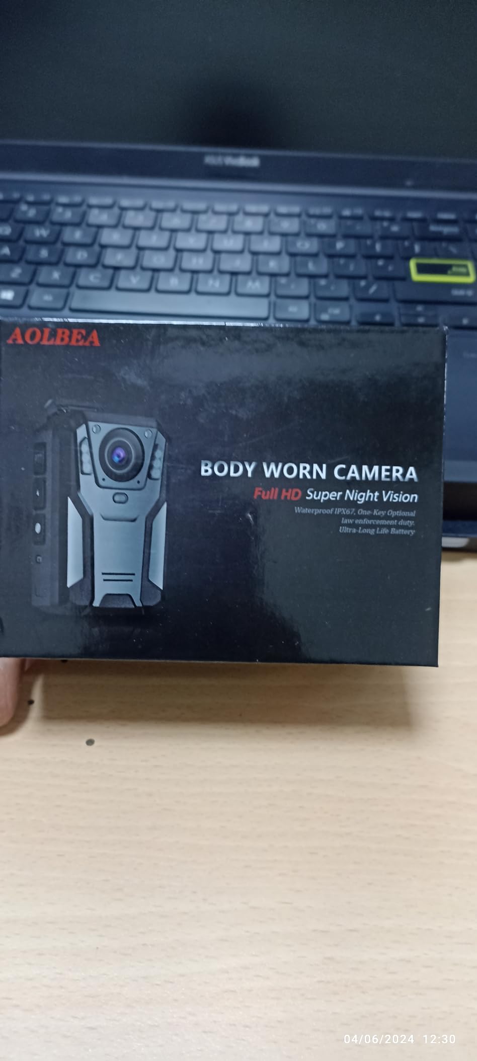 P100 2K Police Body Camera 128GB Body Cam 12 Hours Continuous Recording USB-C Infrared Night Vision Waterproof Shockproof Lightweight Data-encrypt for Law Enforcement Record customer photo 2