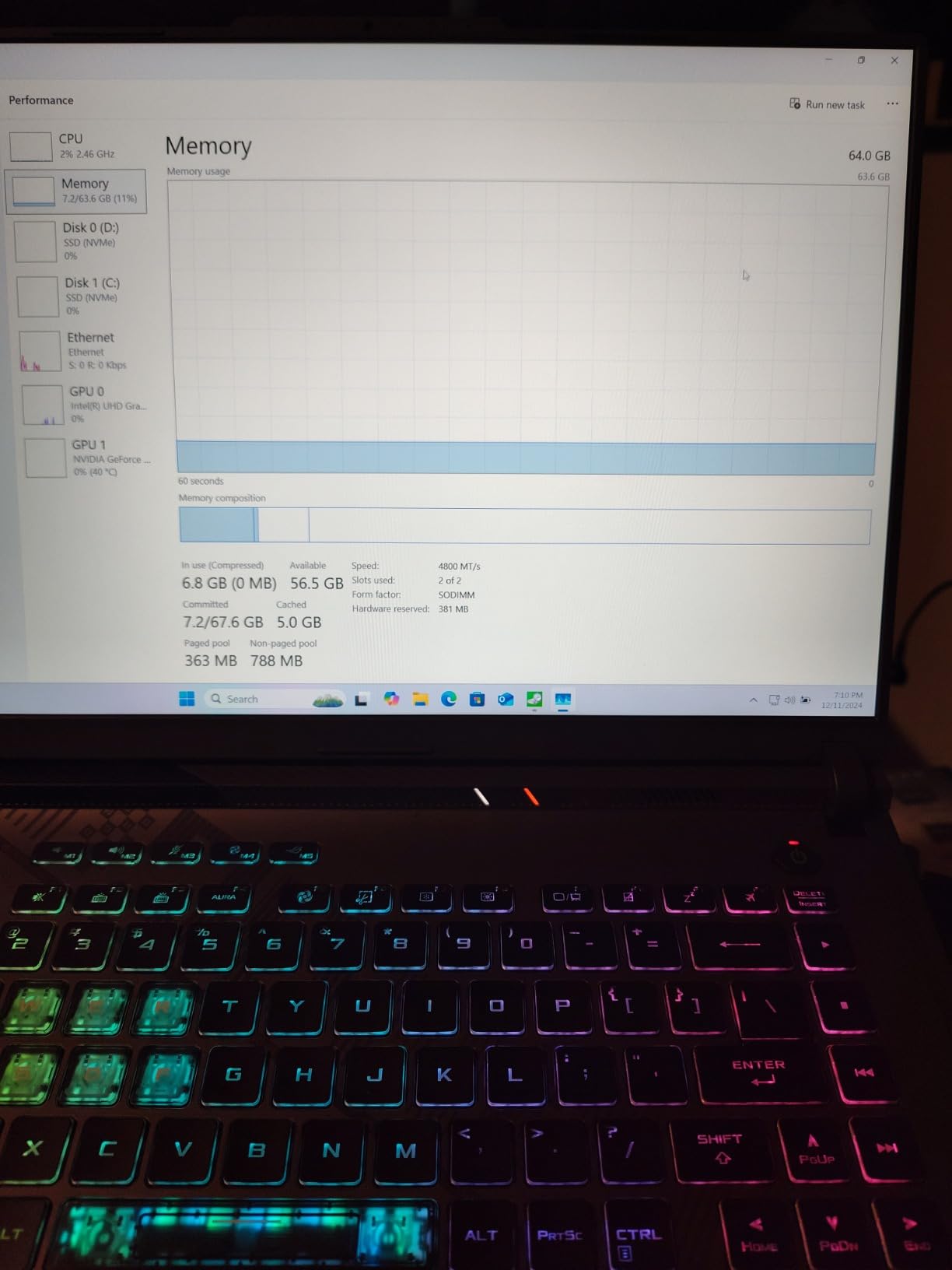 ASUS ROG Strix G16 Gaming Laptop, 165Hz Display, NVIDIA GeForce RTX 4060, Intel Core i7-13650HX, 16GB DDR5, 1TB PCIe Gen4 SSD, Wi-Fi 6E, Windows 11, G614JV-AS74 customer photo 1
