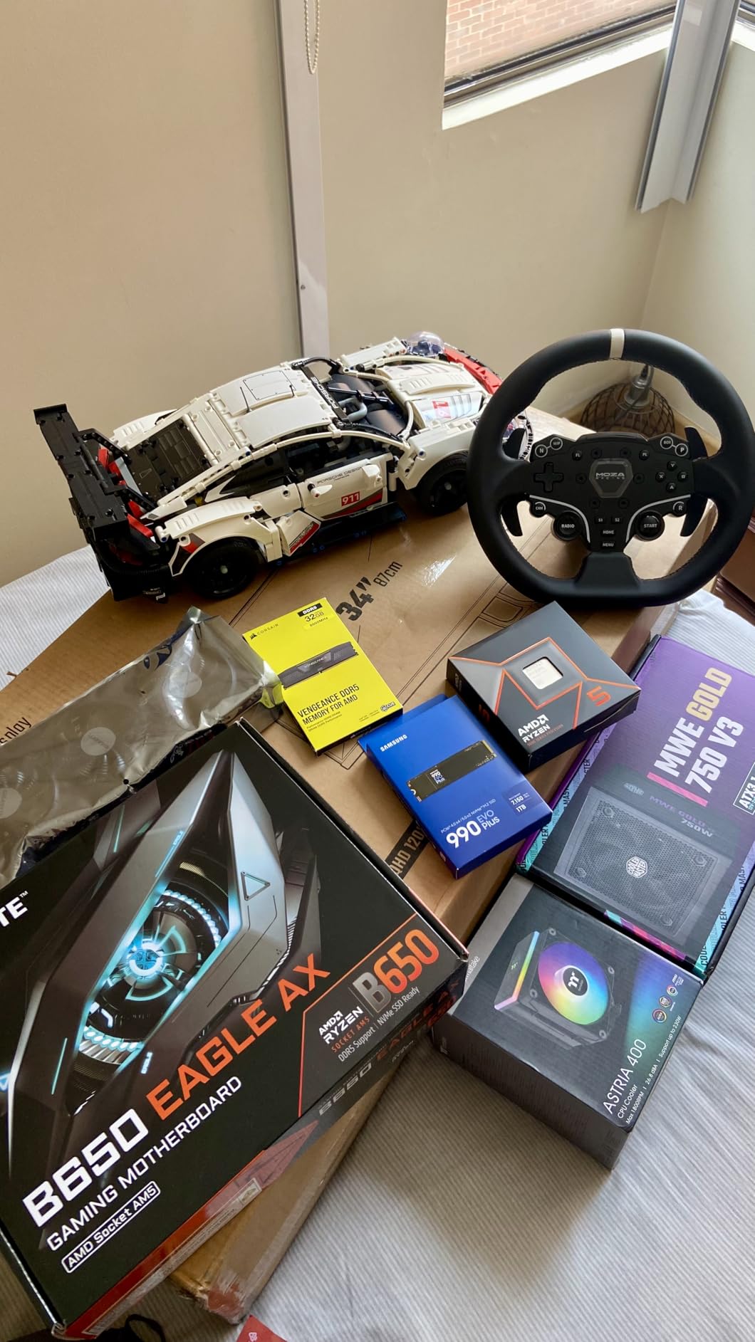 Radeon RX 7600 XT Gaming OC 16G Graphics Card, 3X WINDFORCE Fans 16GB 128-bit GDDR6, GV-R76XTGAMING OC-16GD Video Card customer photo 2