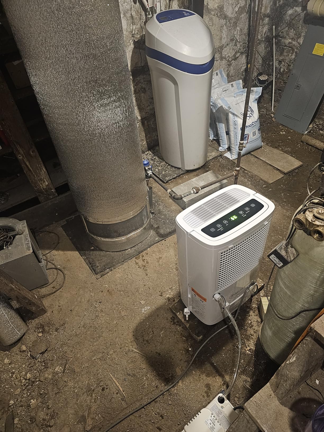 Uhome 150 Pints Dehumidifier with Pump - 7000 Sq. Ft Quiet Dehumidifier for Home, Large Basement, Storages and Large Rooms with 1.85Gallon Water Tank customer photo 2