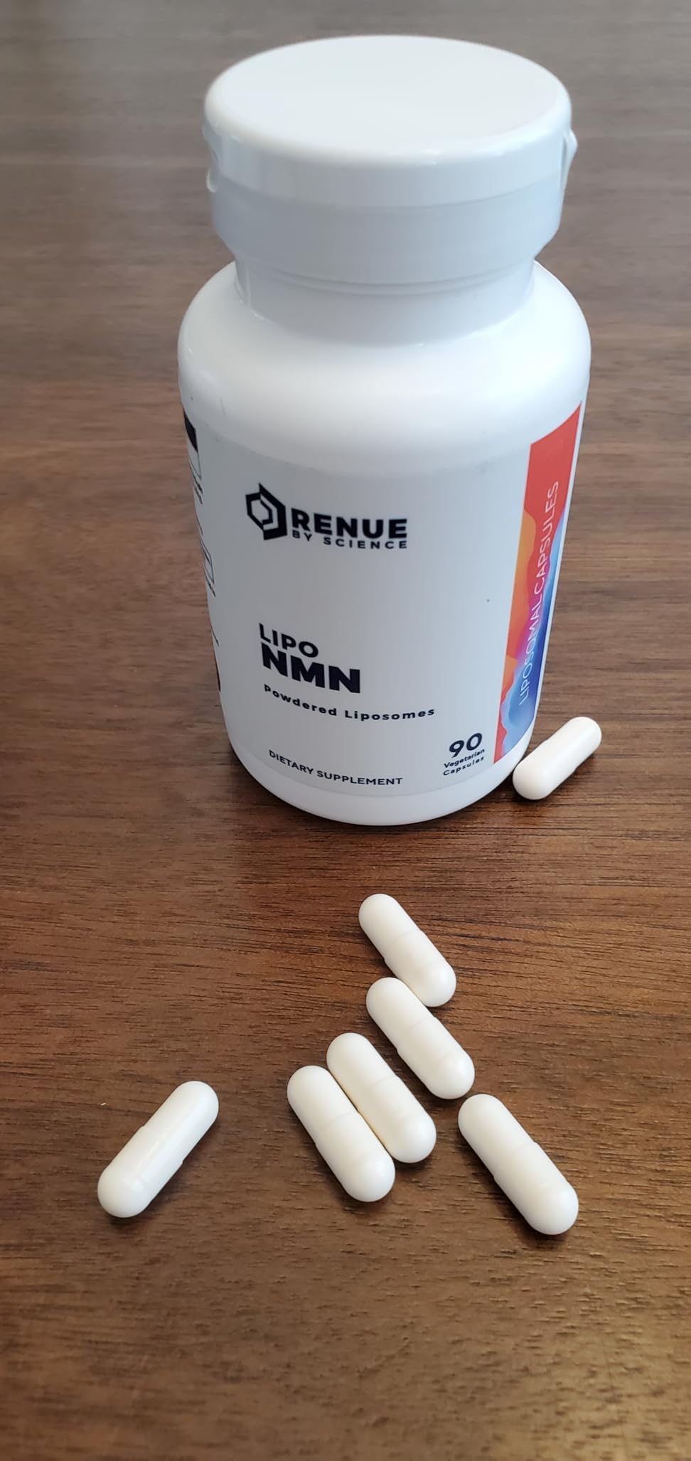 Renue By Science NMN Supplement | 90 Liposomal NMN Capsules - 500mg NMN Nicotinamide Mononucleotide per Serving | Bioavailable Formula for Increased Absorption | Manufactured in the USA customer photo 1