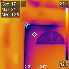 HF96 Thermal Camera with AI Scene Detection, Laser Pointer, 240x240 Super Resolution, -4°F~1022°F, Thermal Imaging Camera for HVAC Electrical Building Inspection customer photo 1