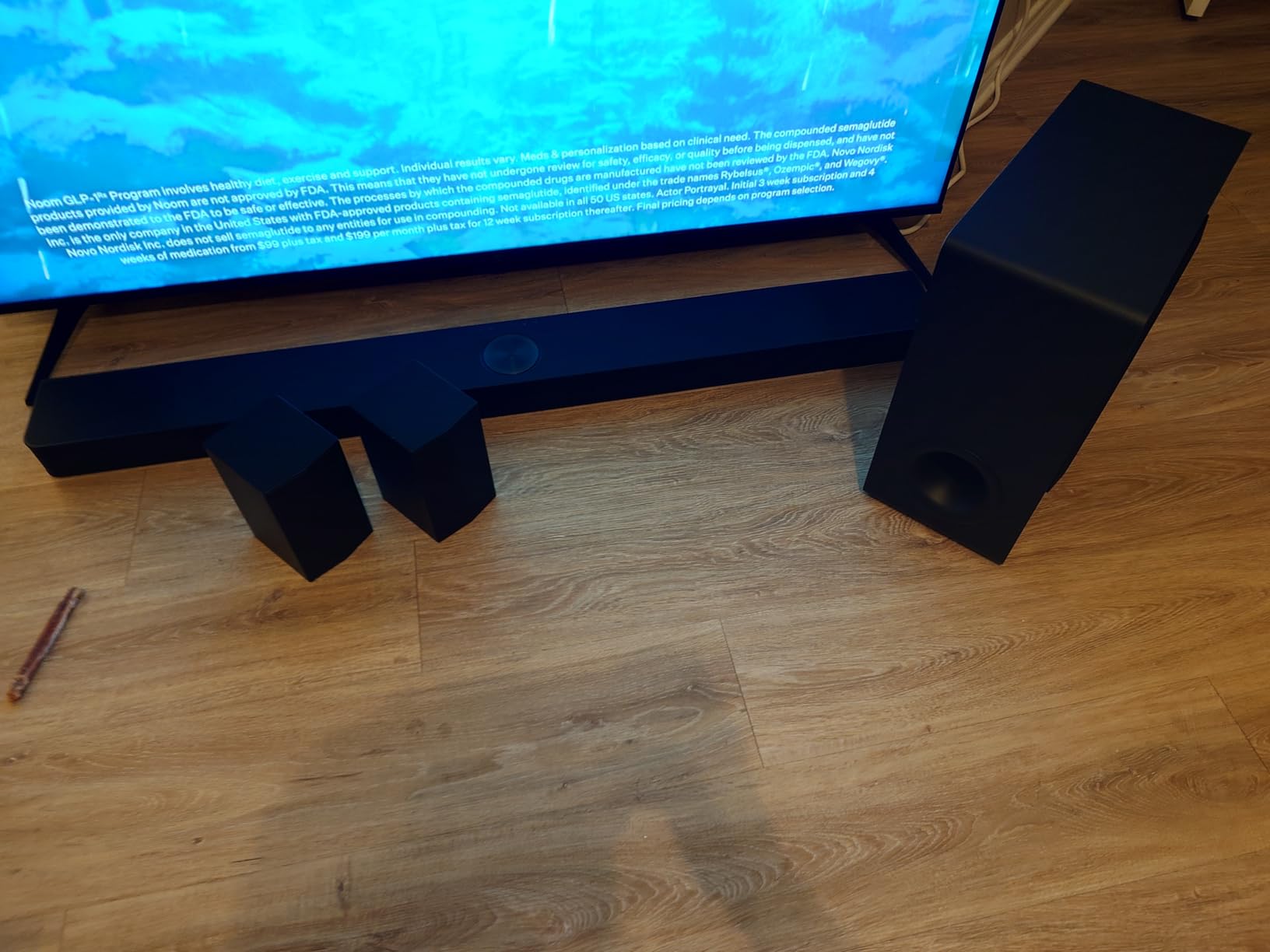 LG S90TR 7.1.3-Channel OLED evo TV Matching Home Theater Soundbar with Rear Surround Speakers and Wireless Subwoofer, Wow Orchestra, Dolby Atmos, WOWCAST Built-in customer photo 1