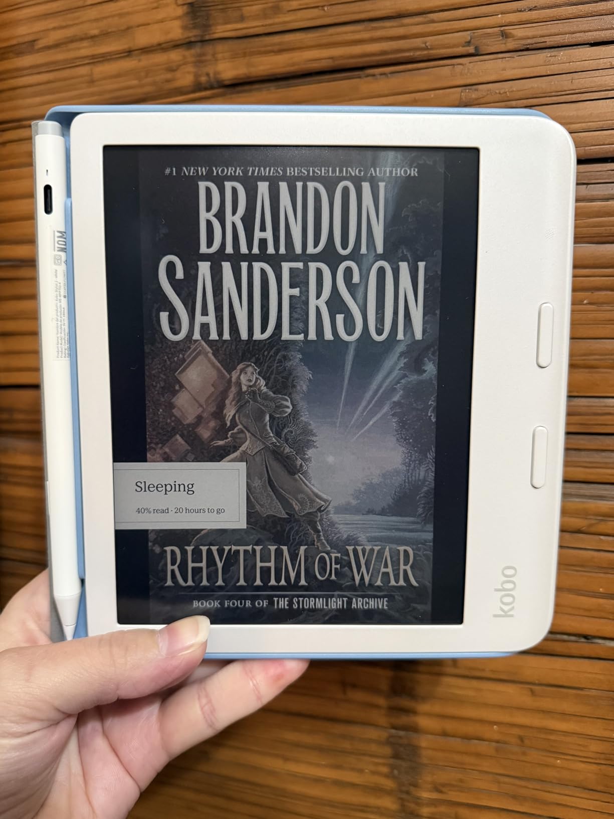 Kobo Libra Colour eReader 7 inch Glare-Free Colour E Ink Kaleido 3 Display Dark Mode Option Audiobooks Waterproof customer photo 1
