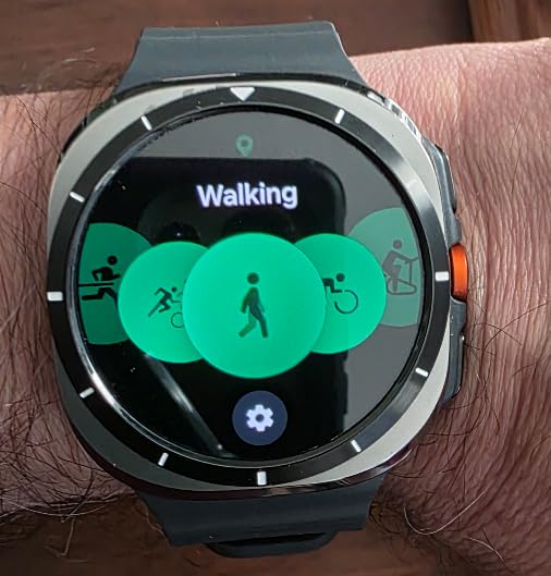 Galaxy Watch Ultra (2024) 47mm LTE AI Smartwatch w/Energy Score, Wellness Tips, Heart Rate Tracking, Sleep Monitor, Fitness Tracker, GPS, Titanium Silver [US Version, 1Yr Manufacturer Warranty] customer photo 1
