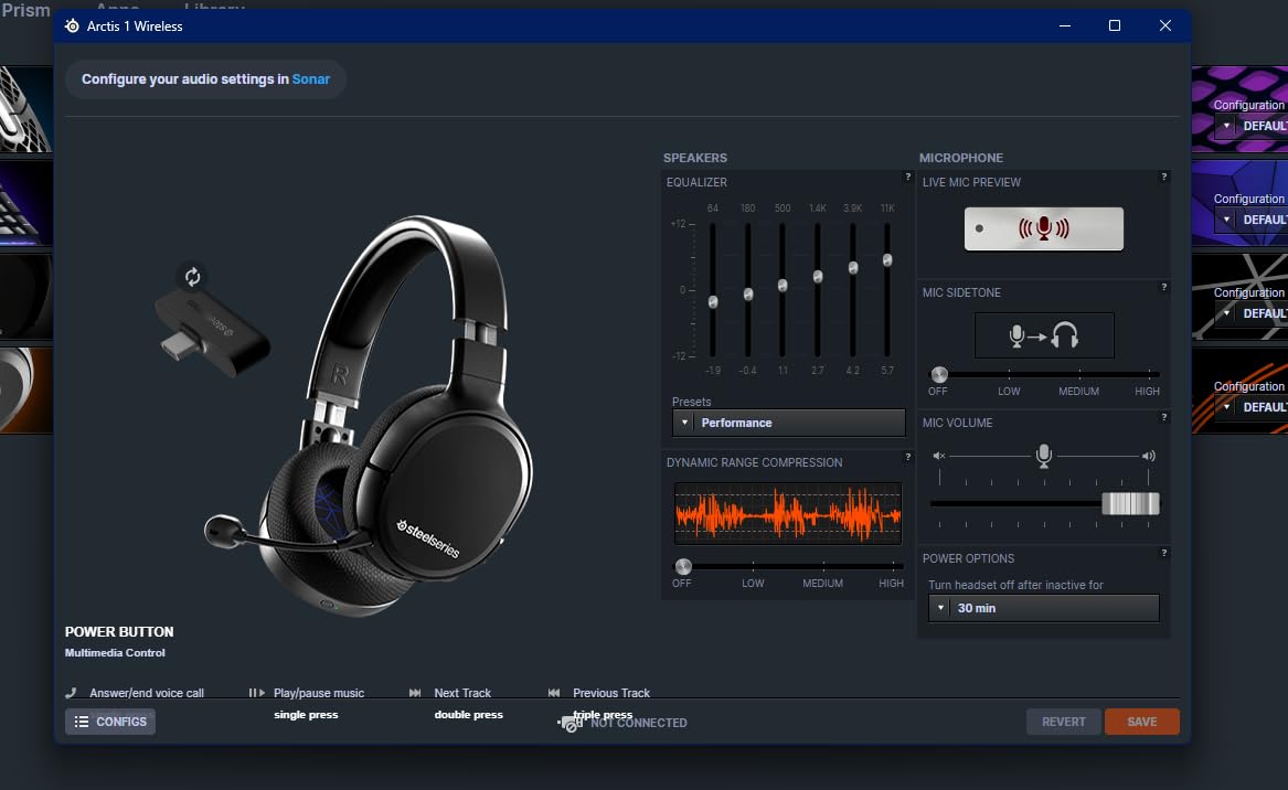 SteelSeries Arctis Nova 5 Wireless Multi-System Gaming Headset - Neodymium Magnetic Drivers - 100+ Audio Presets - 60 HR Battery - 2.4GHz or BT - ClearCast Gen2.X Mic - PC, PS5, PS4, Switch, Mobile customer photo 1